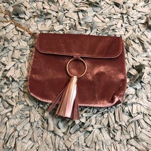 Small velvet bag